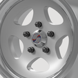 15.png Staggered Rims - Motor Wheel "FLYS" - Real Rims for Scale Model Cars (STL FILES)
