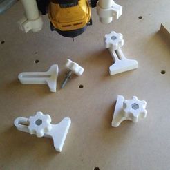 Hold_Down_1.jpg STL-Datei Cnc Niederhalter / Klemmen für Desktop-Fräsmaschine & Schleiftische/ Openbuilds, Mpcnc, Shapeoko, xCarve, Diy Cnc Router T-Slot kostenlos・3D-Druck-Modell zum herunterladen