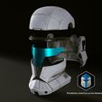 3-Republic-Commando-Spartan-Helmet-Exploded.jpg Republic Spartan Mashup Helmet - 3D Print Files