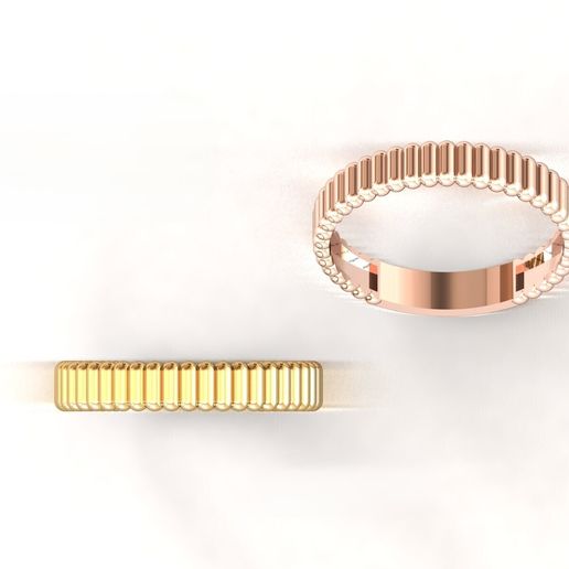 💍 Single ring・ 3D File for 3D printing・Cults