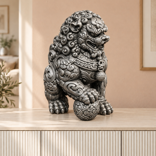 Foo-Hund STL & 3MF – vier Größen, Bambu Lab A2L/P2S | FehnFactory