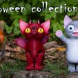 patreon-oct22.jpg Ghost kitty and Boo kitty - print in place toys of Halloween collection