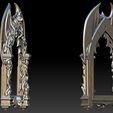 cuatro-1.jpg Gothic frame with bat