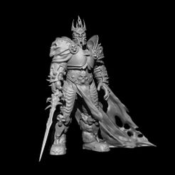 Base-Render-19151.jpg Free 3D file Arthas the death king・3D printer model to download