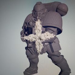 20210210_190306[1].jpg Fichier STL Le museau du bolter W40k atteint des sommets・Idée pour impression 3D à télécharger