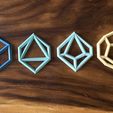 IMG_4568.jpeg The Complete Set: Geometric RPG Dice Wall Sculptures
