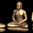 3.jpg Gautam Buddha 3D Model