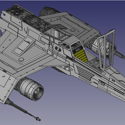 Screenshot_2023-08-30_21-17-45.png Fichier 3D E-wing starfighter 3.75" figure toy ship Ahsoka Version・Design pour imprimante 3D à télécharger