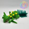 sceptile_3_wm2.jpg Sceptile - Flexi Articulated Pokémon (print in place, no supports)