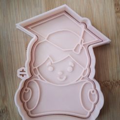 IMG_20220527_131200.jpg STL-Datei Keksausstecher für die Abschlussfeier. 6 Stück・3D-Druck-Idee zum Herunterladen