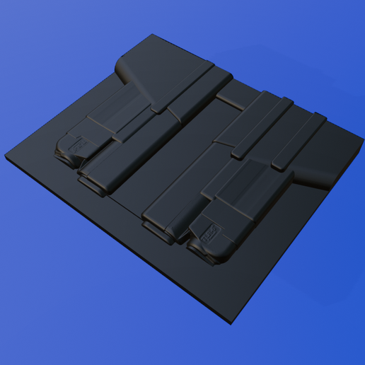 Glock G43X + Streamlight TLR6 Split Mold vacuum.