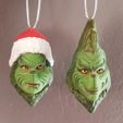 GrinchCults_0009_20211102_114132.jpg THE GRINCH (Jim Carrey) Christmas Ornament 2 X 1