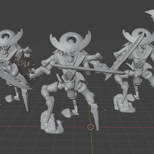 【ねずきん】STLクローン 🎲 Vexcron Fighting Destroyers・Free STL File for 3D printing・Cults