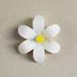 2.jpg Free STL file Flower-shaped Push pin #1・3D print model to download