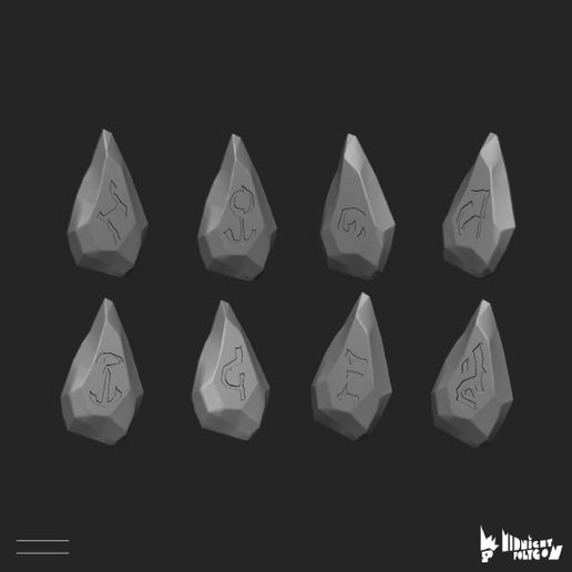 🔮 Complete Rune Set from Arcane Season 1 and 2・ STL File for 3D ...