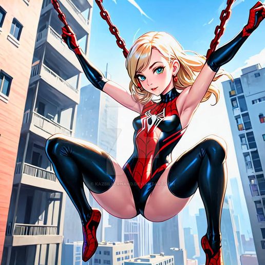 gwen_stacy____14_by_kazsilverhand_dho6hpf-pre 3D model