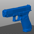 Glock17-Gen6-1to1-Scale-3D-Model2.png Glock 17 Gen 6 G17 Exact Scale High Definition 3D Scan