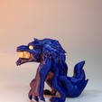 W4.png Archivo STL Hombre lobo・Objeto para impresora 3D para descargar