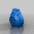 Owl_statue_w_cavity_lowpoly_mg.png Owl statue with Voronoi style cavity
