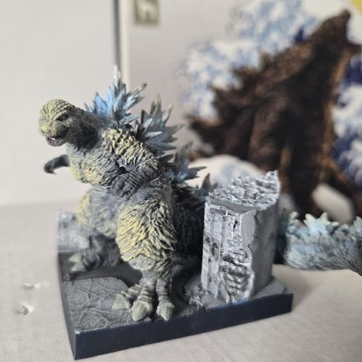 ➖ Godzilla Minus One Diorama- Classic Tokusatsu Monster
