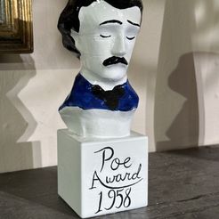 03b6702e-31bc-4891-8335-bf6d52f4a730.jpeg Mystery Writers of America - Edgar Allen Poe award statuettte