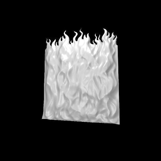 🔥 Wall of Fire・Free STL File for 3D printing・Cults