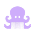 octopus.stl Фантазийные расчески океан - Фантазийные расчески океан