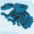 1.png Wall decoration Aztec Eagle