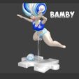 bamby socle.jpg Swimming bamby and her daemon