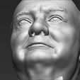 23.jpg Winston Churchill bust ready for full color 3D printing