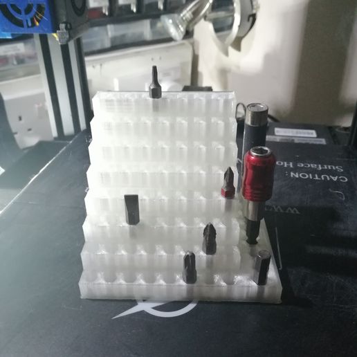 Drill / Screwdriver Bit Holder - 3D model önizlemesi