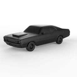 Dodge-Demon-340-1972.jpg 3D file Dodge Demon 340 1972 (PRE-SUPPORTED)・3D printable design to download