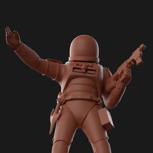 🌧️ Commando fan made model from Risk of Rain Returns・ STL File for ・Cults
