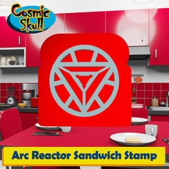 Arc-Reactor-Sandwich-Stamp.png Archivo STL Sello del Reactor de Arco・Diseño para descargar y imprimir en 3D