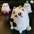 pict19.jpg 3D-Datei So Kawaii Katze super niedlich und lustig [Sparschwein, Box, Topf, dekorative Figur]・3D-druckbares Design zum Herunterladen
