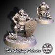 montagehalfing.jpg Halfing Paladin 3D print model