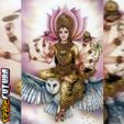 SQ-12.jpg Uluka Carrying Lakshmi - Mindfulness in Prosperity