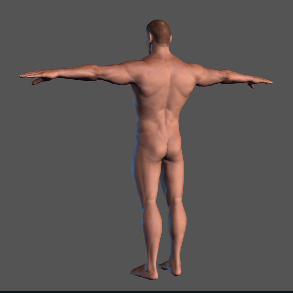 11.jpg 3D file Animated Naked Man-Rigged 3d game character Low-poly 3D model・3D printing design to download, igorkol1994