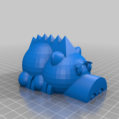 Mohawk_Piggy.png Free 3D file Mohawk Piggy・3D printable design to download