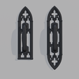 Screenshot-2026-08-15-145004.png Cathedral Gothic Pull Handles – Gothic Cabinet Handle Set, Arched Furniture Hardware, Decorative Drawer Pulls 3D Print File
