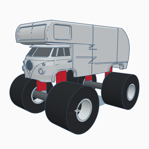 TXT-2-330mmWb-Monster-RvW-1.png Tamiya TXT-2 Monster Volkswagen 1/10 RvW 330mmWB