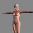 14.jpg Animated Elf woman-Rigged 3d game character Low-poly