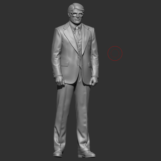 Clark Kent (Superman 1978) Christopher Reeve 3D Printable Figurine - High-Detail ZBrush Sculpt