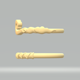 2.png Golden Hoop Ring - Monkey King - Sun Wukong 3D print model