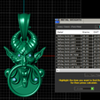 metal-weights.png Pingente de porta do diabo modelo para impressão 3D