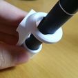 20190710_182852[1.jpg STL-Datei Orbit Pen Mount for Huion Kamvas kostenlos・3D-Druckvorlage zum Herunterladen
