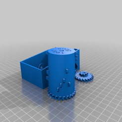 fullyprintableparametricmusicbox_20190829-69-12x27m2.png Бесплатный 3D файл Музыкальная шкатулка "8 мелодий・3D-печатный объект для загрузки