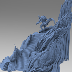 untitled.3538.png Fichier OBJ Dantes Underworld Staircase 3 With Drake Kit bash 2・Plan imprimable en 3D à télécharger, aramar
