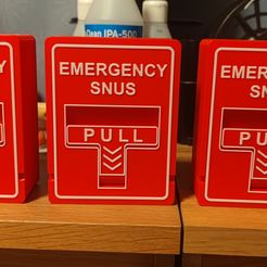 Boîte de Snus d'urgence