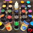 Image-watermark9.jpg ROCKS - ARMY PAINTER 1.0 & 2.0 SPEED PAINT SPEEDPAINT WARPAINTS FANATIC COLOUR SWATCH CAP - 17ML & 18ML